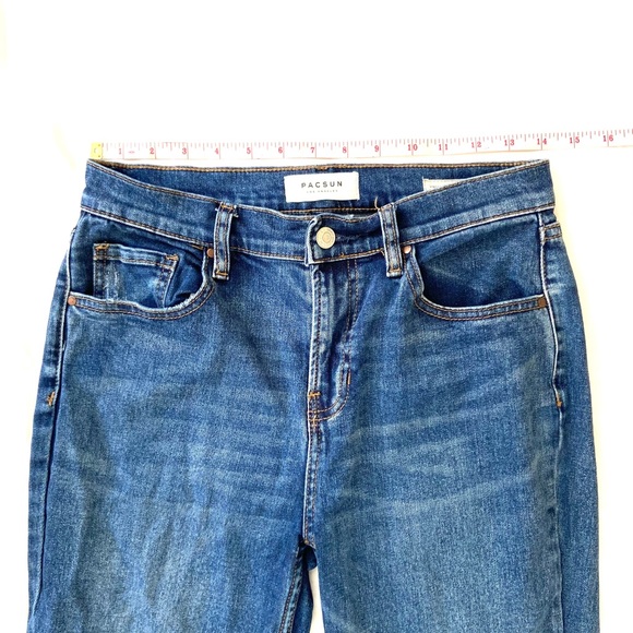 Pacsun Vintage Icon High Rise (Mom Jean) Denim 27 - Picture 8 of 10